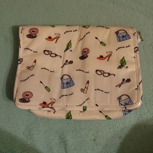 Arbonne International cosmetic bag, makeup bag, organizer